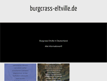 Tablet Screenshot of burgcrass-eltville.de